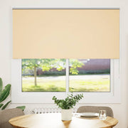 Vidaxl rolgordijn verduisterend 160x150 cm stofbreedte 156,6 cm beige - afbeelding 2