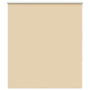 Vidaxl rolgordijn verduisterend 125x175 cm stofbreedte 121,6 cm beige - afbeelding 1