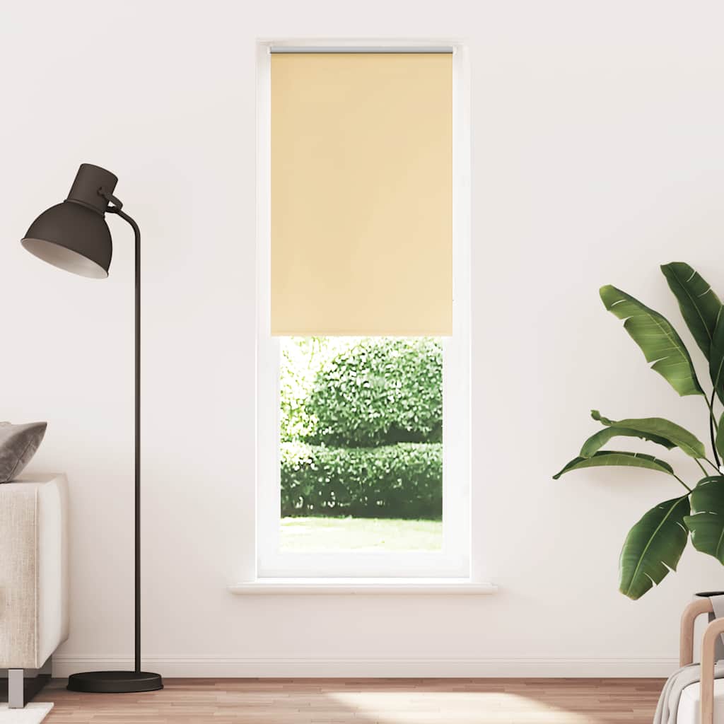 Vidaxl rolgordijn verduisterend 65x210cm stofbreedte 60,7 cm polyester
