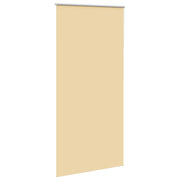 Vidaxl rolgordijn verduisterend 105x210 cm stofbreedte 100,7 cm beige - afbeelding 3