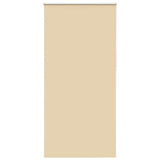 Vidaxl rolgordijn verduisterend 110x210 cm stofbreedte 105,7 cm beige - afbeelding 2