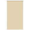 Vidaxl rolgordijn verduisterend 125x210 cm stofbreedte 121,6 cm beige