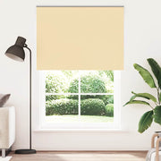Vidaxl rolgordijn verduisterend 165x230 cm stofbreedte 161,6 cm beige - afbeelding 1
