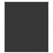 Vidaxl rolgordijn verduisterend 125x150 cm stofbreedte 121,6 cm zwart - afbeelding 2