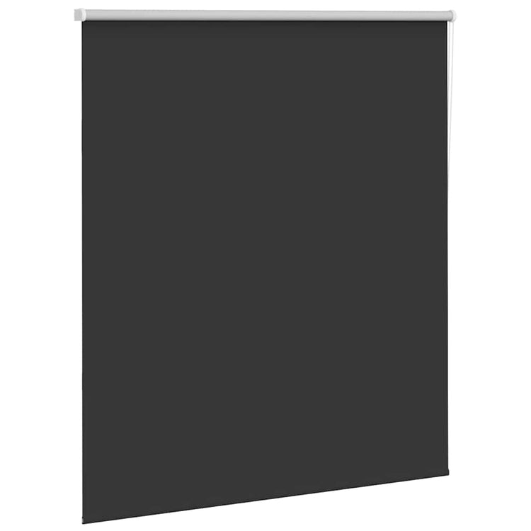 Vidaxl rolgordijn verduisterend 130x150 cm stofbreedte 126,6 cm zwart