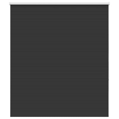 Vidaxl rolgordijn verduisterend 125x175 cm stofbreedte 121,6 cm zwart