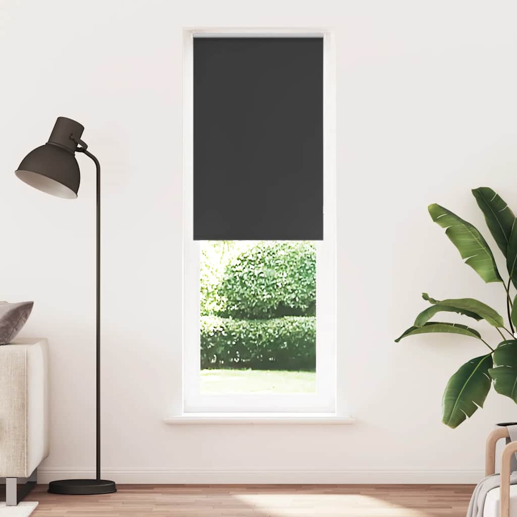 Vidaxl rolgordijn verduisterend 80x210cm stofbreedte 75,7 cm polyester