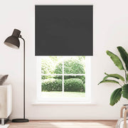 Vidaxl rolgordijn verduisterend 125x210 cm stofbreedte 121,6 cm zwart - afbeelding 1