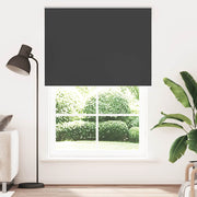 Vidaxl rolgordijn verduisterend 145x230 cm stofbreedte 141,6 cm zwart - afbeelding 1
