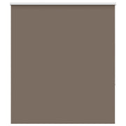 Vidaxl rolgordijn verduisterend koffie 125x130 cm stofbreedte 121,6 cm - afbeelding 2