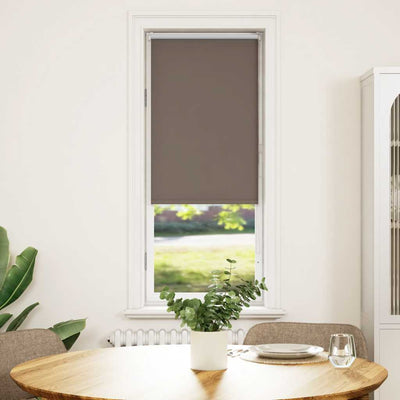 Vidaxl rolgordijn verduisterend koffie 40x150 cm stofbreedte 35,7 cm