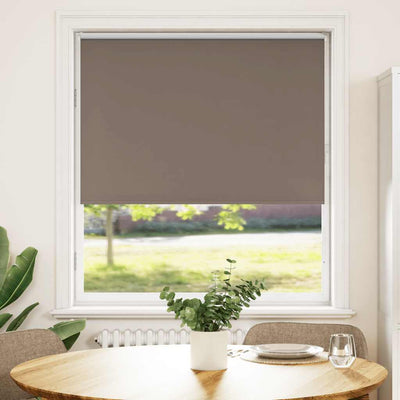 Vidaxl rolgordijn verduisterend koffie 105x175 cm stofbreedte 100,7 cm