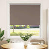 Vidaxl rolgordijn verduisterend koffie 110x175 cm stofbreedte 105,7 cm