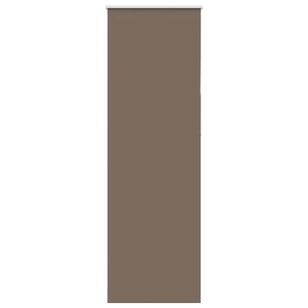 Vidaxl rolgordijn verduisterend koffie 65x210 cm stofbreedte 60,7 cm