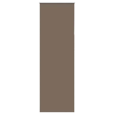 Vidaxl rolgordijn verduisterend koffie 75x210 cm stofbreedte 70,7 cm