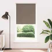 Vidaxl rolgordijn verduisterend koffie 115x210 cm stofbreedte 110,7 cm - afbeelding 1