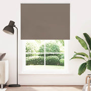 Vidaxl rolgordijn verduisterend koffie 145x210 cm stofbreedte 141,6 cm - afbeelding 1