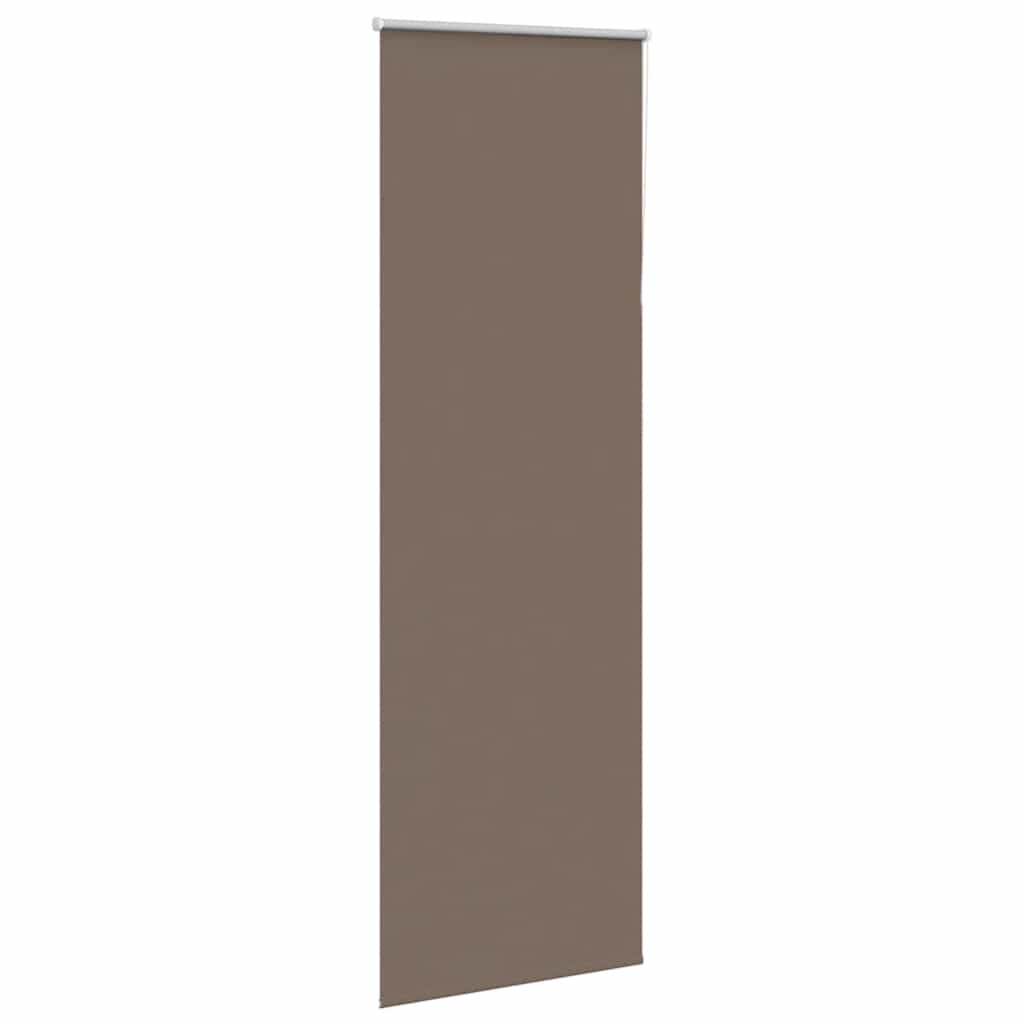 Vidaxl rolgordijn verduisterend koffie 80x230 cm stofbreedte 75,7 cm