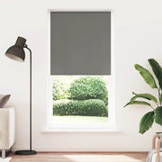 Vidaxl rolgordijn verduisterend 105x230 cm stofbreedte 100,7 cm grijs - afbeelding 1