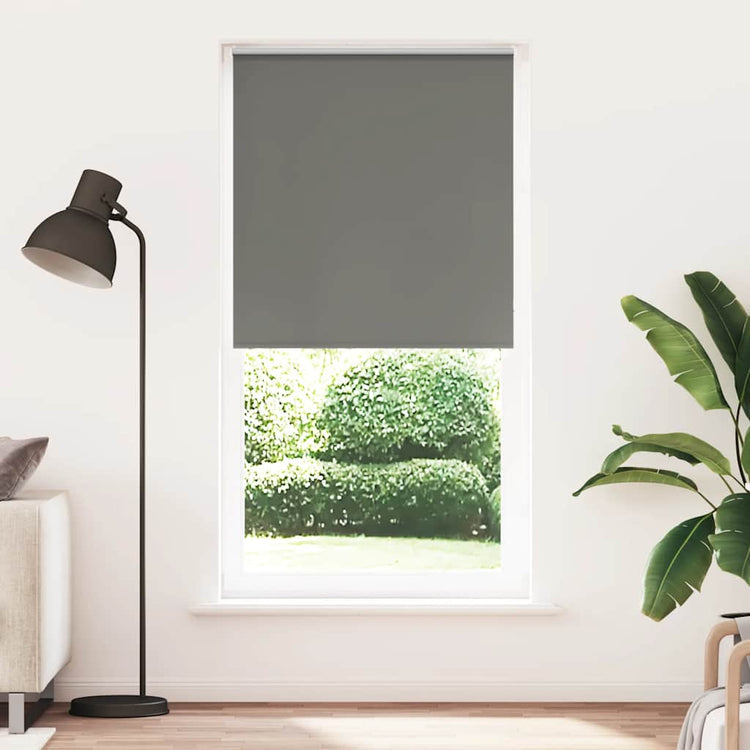 Vidaxl rolgordijn verduisterend 115x230 cm stofbreedte 110,7 cm grijs