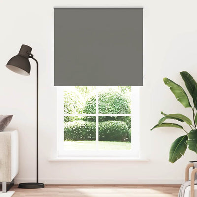 Vidaxl rolgordijn verduisterend 135x230 cm stofbreedte 131,6 cm grijs