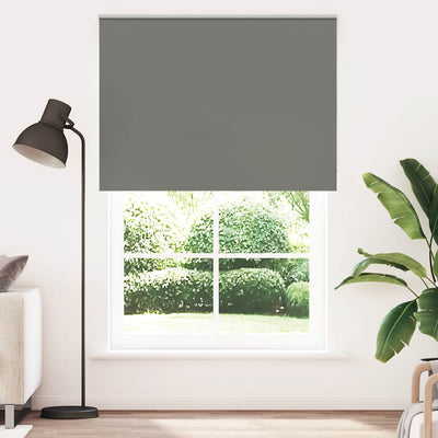 Vidaxl rolgordijn verduisterend 150x230 cm stofbreedte 146,6 cm grijs