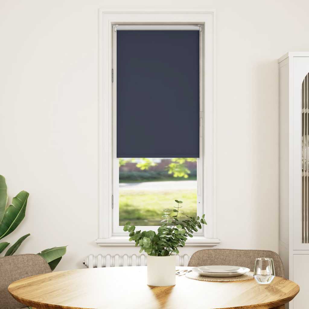 Vidaxl rolgordijn verduisterend 50x130cm stofbreedte 45,7 cm polyester