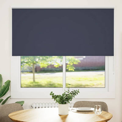 Vidaxl rolgordijn verduisterend 150x150 cm stofbreedte 146,6 cm blauw