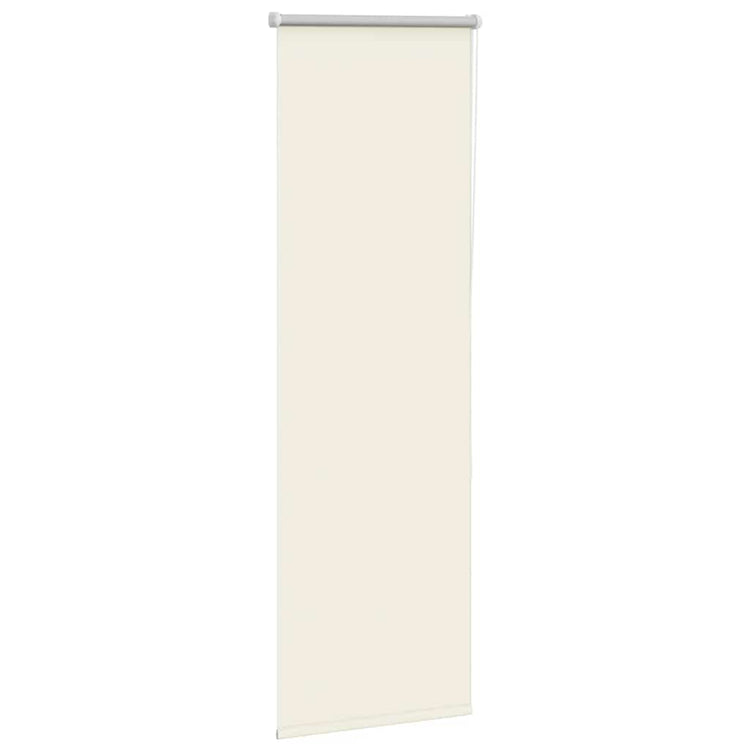 Vidaxl rolgordijn verduisterend 40x130 cm stofbreedte gebroken wit