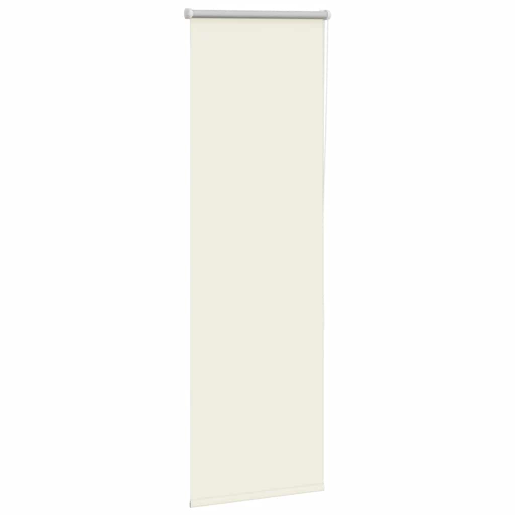 Vidaxl rolgordijn verduisterend 45x130 cm stofbreedte gebroken wit