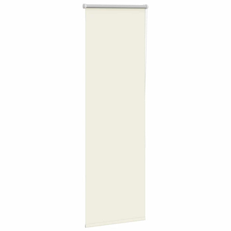 Vidaxl rolgordijn verduisterend 45x130 cm stofbreedte gebroken wit