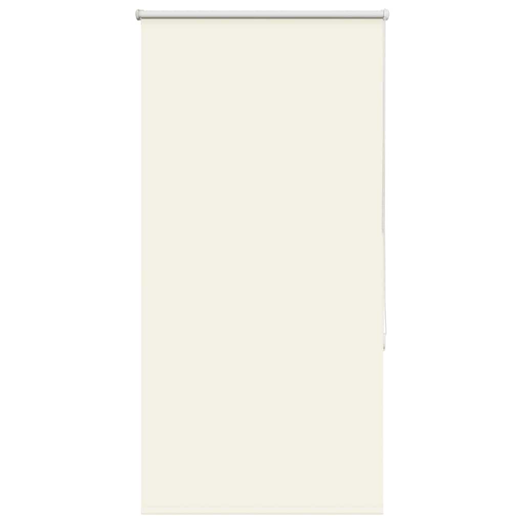 Vidaxl rolgordijn verduisterend gebroken wit 85x130 cm stofbreedte
