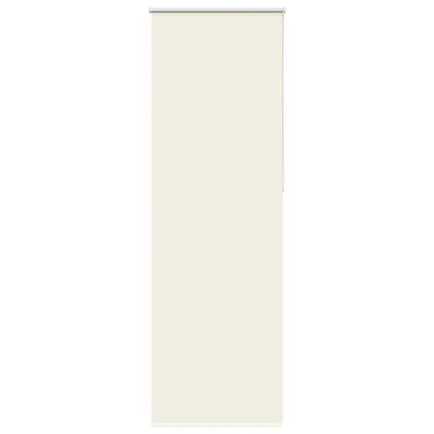 Vidaxl rolgordijn verduisterend gebroken wit 65x210 cm stofbreedte