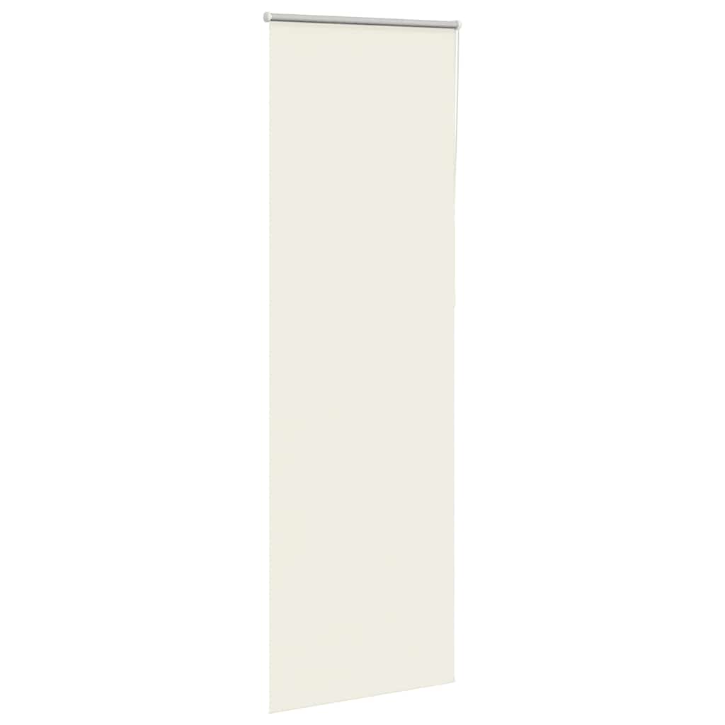Vidaxl rolgordijn verduisterend gebroken wit 85x210 cm stofbreedte