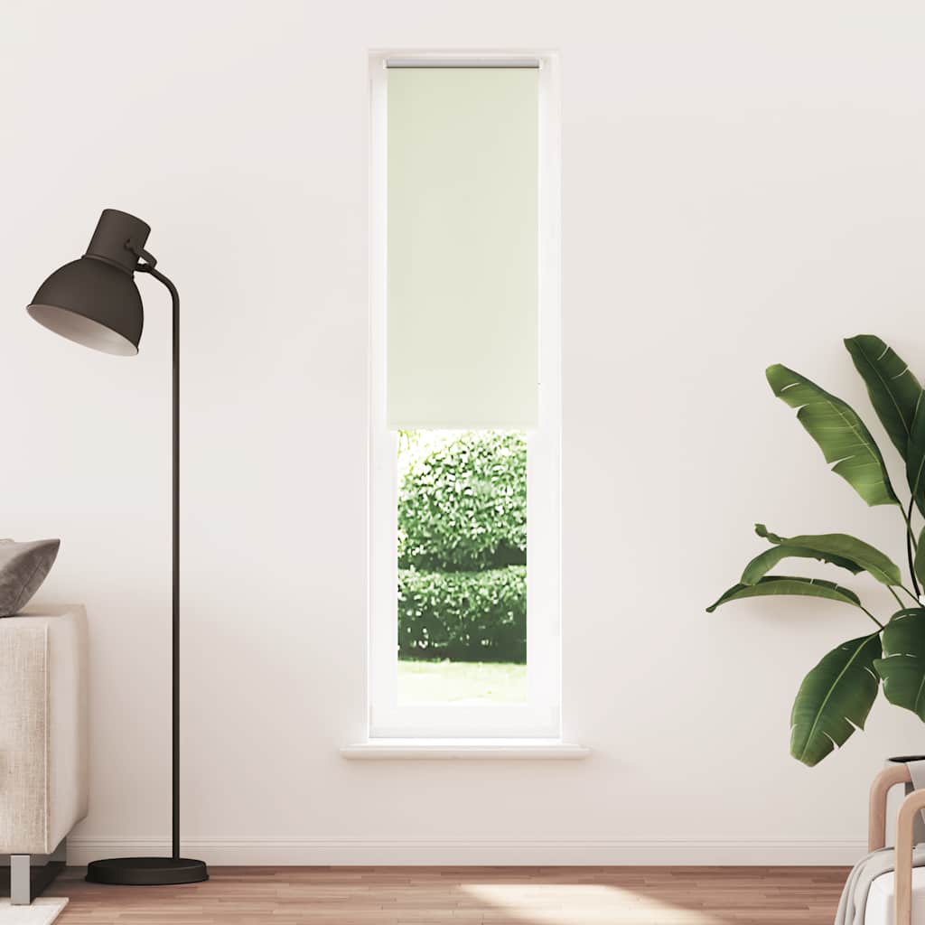 Vidaxl rolgordijn verduisterend 45x230 cm stofbreedte gebroken wit