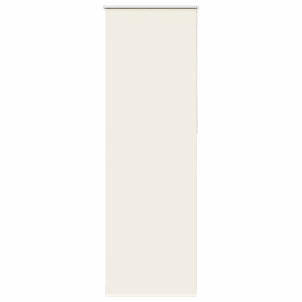Vidaxl rolgordijn verduisterend gebroken wit 85x230 cm stofbreedte