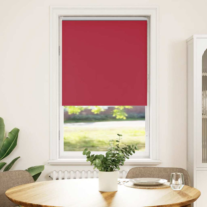 Vidaxl rolgordijn verduisterend 70x175 cm stofbreedte 65,7 cm rood