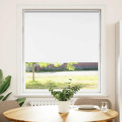Vidaxl rolgordijn verduisterend 115x130 cm stofbreedte 110,7 cm wit