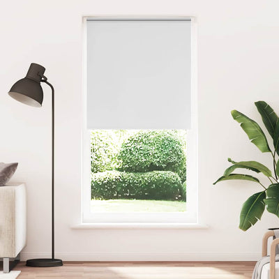 Vidaxl rolgordijn verduisterend 95x210cm stofbreedte 90,7 cm wit