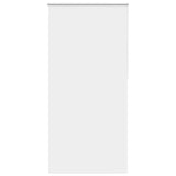 Vidaxl rolgordijn verduisterend 115x210 cm stofbreedte 110,7 cm wit - afbeelding 1