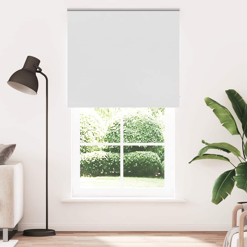 Vidaxl rolgordijn verduisterend 120x210 cm stofbreedte 116,6 cm wit