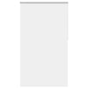 Vidaxl rolgordijn verduisterend 140x210 cm stofbreedte 136,6 cm wit