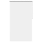 Vidaxl rolgordijn verduisterend 140x210 cm stofbreedte 136,6 cm wit - afbeelding 1