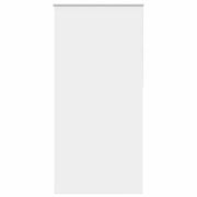 Vidaxl rolgordijn verduisterend 115x230 cm stofbreedte 110,7 cm wit - afbeelding 1