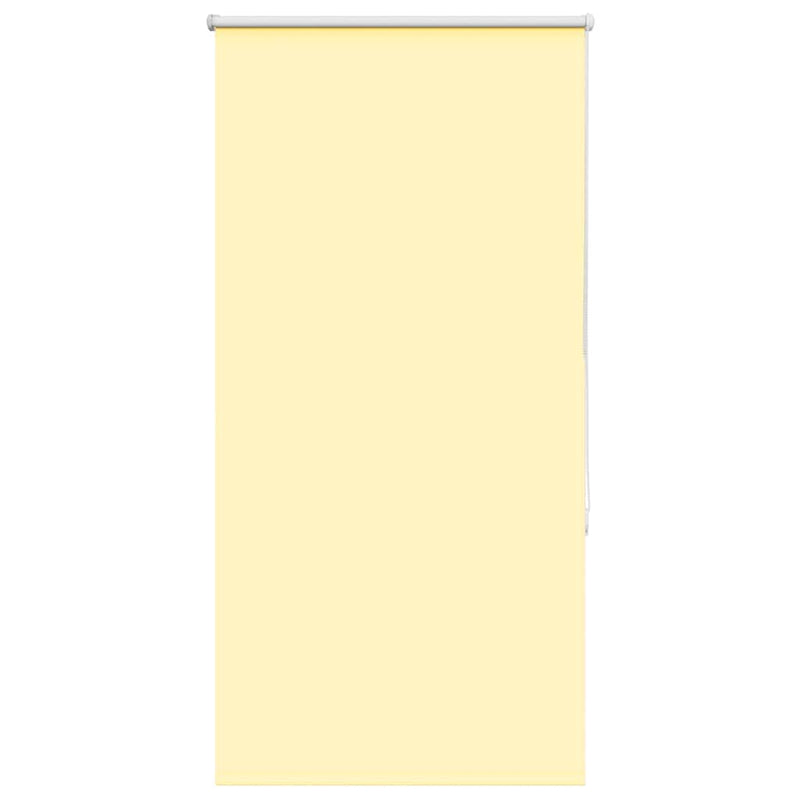 Vidaxl rolgordijn verduisterend 75x130 cm stofbreedte 70,7cm geel