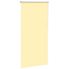 Vidaxl rolgordijn verduisterend 80x130 cm stofbreedte 75,7cm geel