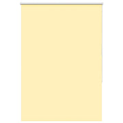 Vidaxl rolgordijn verduisterend 90x130 cm stofbreedte 85,7cm geel - afbeelding 1