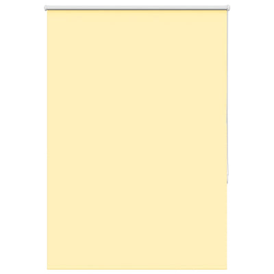 Vidaxl rolgordijn 95x130 cm stofbreedte 90,7 cm verduisterend geel