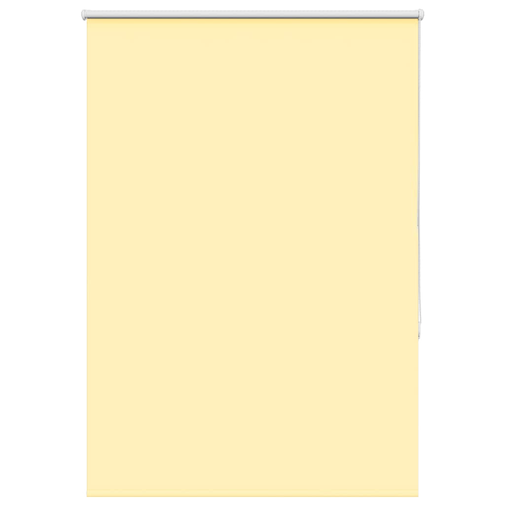 Vidaxl rolgordijn verduisterend 110x130 cm stofbreedte 105,7 cm geel
