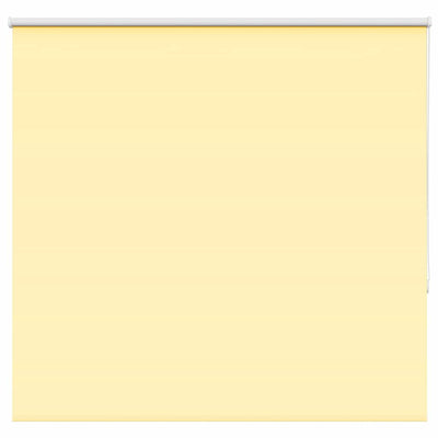 Vidaxl rolgordijn verduisterend 145x130 cm stofbreedte 141,6 cm geel